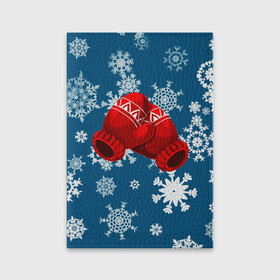 Обложка для паспорта матовая кожа с принтом ЗИНИИ ПЕРЧАТКИ ОТ ХОЛОДА в Курске, натуральная матовая кожа | размер 19,3 х 13,7 см; прозрачные пластиковые крепления | Тематика изображения на принте: blue | cold | from | gloves | ice | new | red | snow | snowflakes | winter | year | год | зима | зинии | красный | лед | новый | от | перчатки | синий | снег | снежинки | холод | холода