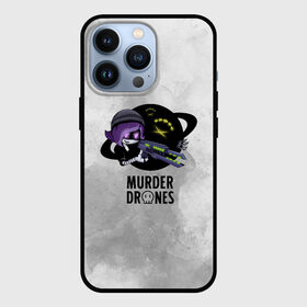 Чехол для iPhone 13 Pro с принтом Murder Drones. Дроны Убийцы в Курске,  |  | Тематика изображения на принте: animation | cartoon | drones | gun | murder | анимация | дроны | мультфильм | оружие