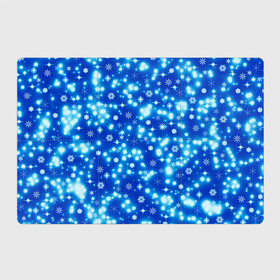 Магнитный плакат 3Х2 с принтом Сверкающие снежинки в Курске, Полимерный материал с магнитным слоем | 6 деталей размером 9*9 см | Тематика изображения на принте: blue | christmas | cold | ice | new year | snow | snowflakes | stars | winter | блеск | звезды | зима | зимний орнамент | иней | космические снежинки | кристаллы | лед | мороз | новогодний узор | новый год | подарок | рождество