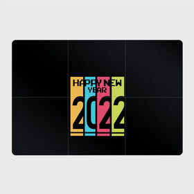 Магнитный плакат 3Х2 с принтом Просто и со вкусом 2022 новый год в Курске, Полимерный материал с магнитным слоем | 6 деталей размером 9*9 см | new year | tiger | год тигра | новый год | праздник | с новым годом | тигр