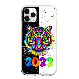 Чехол для iPhone 11 Pro Max матовый с принтом НОВЫЙ ГОД 2022   НОВОГОДНИЙ ТИГР   ПОП АРТ   POP ART в Курске, Силикон |  | 2021 | 2022 | happy new year | merry christmas | new year | snow | tiger | winter | year of the tiger | год тигра | зверь | зима | новогоднее настроение | новогодние праздники | новый год | рождество | символ года | синий тигр | снег | хищн
