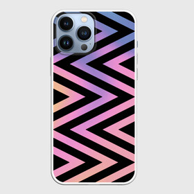 Чехол для iPhone 13 Pro Max с принтом HOLO ZIGWAVE | ГОЛОГРАФИЧЕСКИЙ ЗИГЗАГ в Курске,  |  | abstract | holo | stripes | zigzag | абстракция | голографический | зигзаг