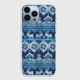 Чехол для iPhone 13 Pro Max с принтом Christmas Pattern в Курске,  |  | background | christmas | deer | holiday | house | knitted pattern | new year | pattern | snow | snowflakes | snowman | texture | winter | вязаный узор | домик | зима | новый год | олени | праздник | рождество | снег | снеговик | снежинки | текстура | узор