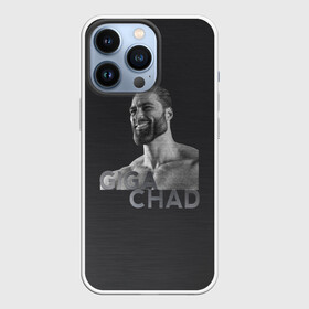 Чехол для iPhone 13 Pro с принтом Giga Chad в Курске,  |  | Тематика изображения на принте: chad | gachi | giga | giga chad | gigachad | man | mem | meme | гачи | гига чад | гигачад | мем | мужик | мужчина | мускулы | мышцы | подбородок