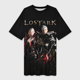 Платье-футболка 3D с принтом LOST ARK герои в Курске,  |  | action rpg | lost ark | ассасин | воин | герои | игр | лост арк | маг | персонажи | стрелок