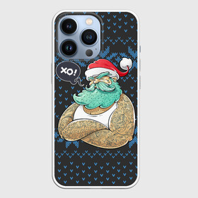 Чехол для iPhone 13 Pro с принтом BAD SANTA | ПЛОХОЙ САНТА КЛАУС в Курске,  |  | 2022 | bad | christmas | cold | hipster | ho | klaus | merry | new | santa | snow | winter | year | год | дед | зима | клаус | мороз | новый | рождество | санта | снег | хипстер | хо | холод