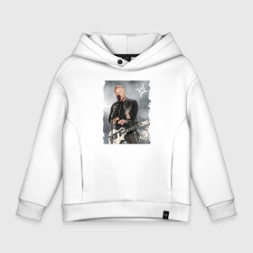 Детское худи Oversize хлопок с принтом James Alan Hetfield   Metallica vocalist в Курске, френч-терри — 70% хлопок, 30% полиэстер. Мягкий теплый начес внутри —100% хлопок | боковые карманы, эластичные манжеты и нижняя кромка, капюшон на магнитной кнопке | guitarist | hard rock | james alan hetfield | legend | metallica | music | thrash metal | vocalist | вокалист | гитарист | джеймс алан хэтфилд | легенда | металлика | музыка | трэш метал | тяжёлый рок