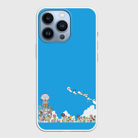 Чехол для iPhone 13 Pro с принтом Такой разный Такаси Мураками в Курске,  |  | мураками | облака | панда | такаси мараками | такаши мураками | такеши мураками | цветы | японская живопись | японское искусство