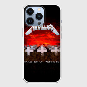 Чехол для iPhone 13 Pro с принтом Master of Puppets   Metallica в Курске,  |  | hard | heavy | james hetfield | kirk hammett | lars ulrich | metallica | music | robert trujillo | rock band | thrash | thrashmetal | джеймс хэтфилд | кирк хэмметт | ларс ульрих | метал | металика | металлика | музыка | роберт трухильо | рок группа | трэш