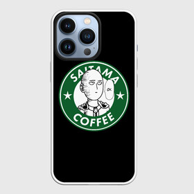 Чехол для iPhone 13 Pro с принтом ONE PUNCH MAN OK COFFEE в Курске,  |  | one punch man | onepunch man | onepunchman | oppai | saitama | ван панч мен | ванпанч мен | ванпанчмен | макото миядзаки | сайтама | человек один удар