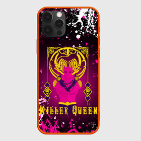 Чехол для iPhone 12 Pro с принтом JOJO KILLER QUEEN КОРОЛЕВА УБИЙЦА в Курске, силикон | область печати: задняя сторона чехла, без боковых панелей | adventure | jojo | jojos bizarre | jojos bizarre adventure | killer queen | yare yare daze | аниме | джоджо | манга | яре яре дазе