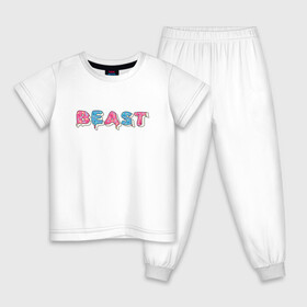 Детская пижама хлопок с принтом Mr Beast - Art 1 в Курске, 100% хлопок |  брюки и футболка прямого кроя, без карманов, на брюках мягкая резинка на поясе и по низу штанин
 | mr beast | youtube | арты | блогеры | мистер бист | ютуберы