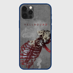 Чехол для iPhone 12 Pro Max с принтом Hellbound Новая истина в Курске, Силикон |  | дым | надпись | скелет | текстура