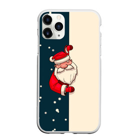 Чехол для iPhone 11 Pro матовый с принтом Happy New Year Дед Мороз. в Курске, Силикон |  | 2022 | happy new year | merry christmas | rdnewyear22 | год тигра | дед мороз | зима близко | нг | новогодний | новый год | новый год 2022 | рождество | символ 2022 года | снег | снежинки