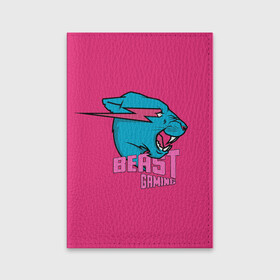 Обложка для паспорта матовая кожа с принтом Mr Beast Gaming Full Print (Pink edition) в Курске, натуральная матовая кожа | размер 19,3 х 13,7 см; прозрачные пластиковые крепления | gamer | games | gaming | mr beast | mrbeast | youtube | блогеры | игры | мистер бист | ютуберы