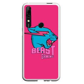 Чехол для Honor P Smart Z с принтом Mr Beast Gaming Full Print (Pink edition) в Курске, Силикон | Область печати: задняя сторона чехла, без боковых панелей | Тематика изображения на принте: gamer | games | gaming | mr beast | mrbeast | youtube | блогеры | игры | мистер бист | ютуберы