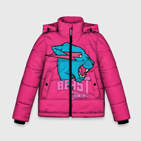 Зимняя куртка для мальчиков 3D с принтом Mr Beast Gaming Full Print (Pink edition) в Курске, ткань верха — 100% полиэстер; подклад — 100% полиэстер, утеплитель — 100% полиэстер | длина ниже бедра, удлиненная спинка, воротник стойка и отстегивающийся капюшон. Есть боковые карманы с листочкой на кнопках, утяжки по низу изделия и внутренний карман на молнии. 

Предусмотрены светоотражающий принт на спинке, радужный светоотражающий элемент на пуллере молнии и на резинке для утяжки | Тематика изображения на принте: gamer | games | gaming | mr beast | mrbeast | youtube | блогеры | игры | мистер бист | ютуберы