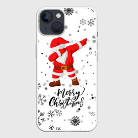 Чехол для iPhone 13 с принтом Santa Dabbing идет снег. в Курске,  |  | 2022 | dabbing | happy new year | merry christmas | santa dabbing | год тигра | зима близко | нг | новогодний | новогодний тигр | новый год | новый год 2022 | рождество | символ 2022 года | снег | снежинки
