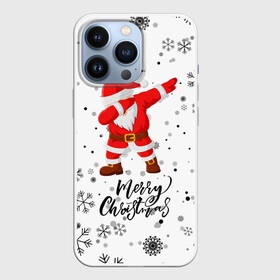 Чехол для iPhone 13 Pro с принтом Santa Dabbing идет снег. в Курске,  |  | 2022 | dabbing | happy new year | merry christmas | santa dabbing | год тигра | зима близко | нг | новогодний | новогодний тигр | новый год | новый год 2022 | рождество | символ 2022 года | снег | снежинки