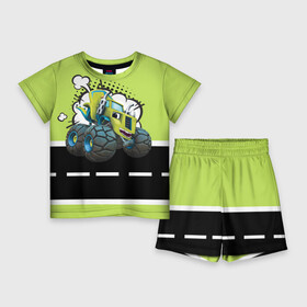 Детский костюм с шортами 3D с принтом Вспыш и чудо машинки  Зэг в Курске,  |  | вспыш | детский | зеленый | зэг | мальчик | машина | машинки | монстрак | мультик | мультфильм | персонаж | чудо