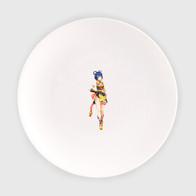 Тарелка с принтом Блюдо от повара в Курске, фарфор | диаметр - 210 мм
диаметр для нанесения принта - 120 мм | genshin impact | арт | еда | ли юэ | повар | рисунок | сян лин
