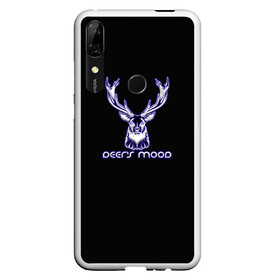 Чехол для Honor P Smart Z с принтом Deers mood в Курске, Силикон | Область печати: задняя сторона чехла, без боковых панелей | бивни | животные | злой | злость | канада | настроение | неон | неоновые принты | олень | природа | рога | саванна | светящиеся | сердится | сибирь