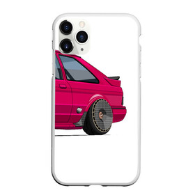 Чехол для iPhone 11 Pro матовый с принтом Ford Escort art в Курске, Силикон |  | art | ford | fordescort | rs | stance