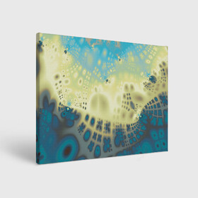 Холст прямоугольный с принтом Коллекция Journey Бриз 126-2 в Курске, 100% ПВХ |  | abstraction | blue | color | fractal | yellow | абстракция | желтый | на витрину | фрактал | цветной