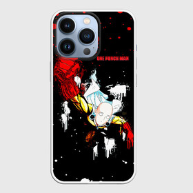 Чехол для iPhone 13 Pro с принтом Сайтама   Лысый плащ в Курске,  |  | hagemanto | one punch man | one punchman | onepunchman | saitama | sensei | аниме | ван панч мен | ванпанчмен | лысый плащ | манга | сайтама | сильнейший человек | учитель | человек одинудар | человек одного удара