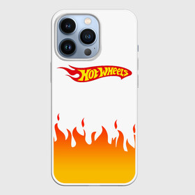 Чехол для iPhone 13 Pro с принтом Hot Wheels | Logo | Fire в Курске,  |  | auto | bone shaker | fire | hot wheels | logo | mattel | rd02 | twin mill | авто | автомобиль | ам | горячие колёса | лого | логотип | огненная | огонь | хот велс | эмблема