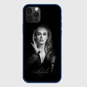 Чехол для iPhone 12 Pro Max с принтом Adele Icon в Курске, Силикон |  | девушка | имя | микрофон | певица | фото