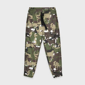 Детские брюки 3D с принтом Камуфляж из Собак (Camouflage) в Курске, 100% полиэстер | манжеты по низу, эластичный пояс регулируется шнурком, по бокам два кармана без застежек, внутренняя часть кармана из мелкой сетки | Тематика изображения на принте: animal | camouflage | dog | military camouflage | барбос | бобик | военный камуфляж | год собаки | друг человека | животное | зверь | ищейка | камуфляж | кинолог | кость | лайка | милитари | охотничий камуфляж | пёс