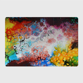 Магнитный плакат 3Х2 с принтом ЦветоТрэш в Курске, Полимерный материал с магнитным слоем | 6 деталей размером 9*9 см | абстракция | молодежный | пестрый | цветной | яркий