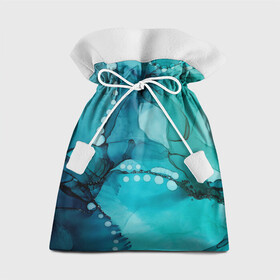 Подарочный 3D мешок с принтом Глюки водолаза в Курске, 100% полиэстер | Размер: 29*39 см | абстракция | камуфляж | пестрый | разводы | размытый | салатовый
