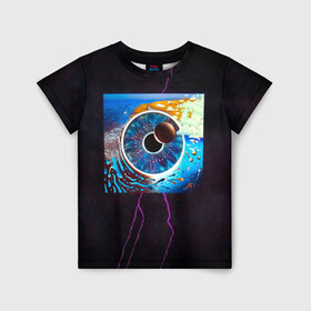 Детская футболка 3D с принтом P.U.L.S.E. - Pink Floyd в Курске, 100% гипоаллергенный полиэфир | прямой крой, круглый вырез горловины, длина до линии бедер, чуть спущенное плечо, ткань немного тянется | pink floyd | pinkfloyd | альбом | арт | артрок | дэвид гилмор | пинк флойд | пинкфлойд | прогрессивный | психоделический | ричард райт | роджер уотерс | рок группа | сид барретт | симфонический | спэйс | эйсид
