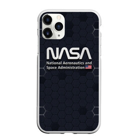 Чехол для iPhone 11 Pro матовый с принтом NASA 3D LOGO   НАСА 3D логотип в Курске, Силикон |  | elon | mask | musk | nasa | space x | star | америка | астронавт | звезды | земля | илон | космонавт | космос | луна | марс | маск | наса | планета | ракета | флаг