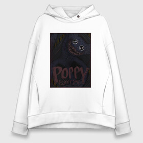 Женское худи Oversize хлопок с принтом Poster | Poppy Playtime в Курске, френч-терри — 70% хлопок, 30% полиэстер. Мягкий теплый начес внутри —100% хлопок | боковые карманы, эластичные манжеты и нижняя кромка, капюшон на магнитной кнопке | playtime co | poppy playtime | видео игра | видеоигра | время игры с поппи | головоломки | заброшенная фабрика игрушек | попи | поппи | поппи плей тайм | ужасы | фабрика игрушек