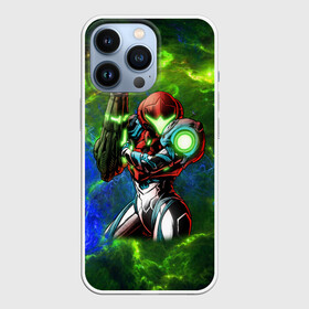 Чехол для iPhone 13 Pro с принтом SAMUS SPACE FIGHER в Курске,  |  | game | mercurysteam | metroid | metroid dread | metroid fusion | samus aran | игра | компьютерная игра | метроид | метроид дреад | мэтроид | мэтройдо дореддо | самус аран