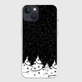 Чехол для iPhone 13 с принтом НОВОГОДНЯЯ НОЧЬ 2022 в Курске,  |  | 2022 | beast | merry christmas | new year | red bow | santa hat | snow | tiger | winter | winter is coming | year of the tiger | год тигра | дед мороз | животные | звери | зверь | зима | зима 2022 | зима близко | новог | новогодни