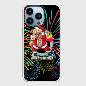 Чехол для iPhone 13 Pro с принтом Merry Christmas Mops Dabbing. в Курске,  |  | 2022 | dabbing | happy new year | merry christmas | mops dabbing | год тигра | зима близко | нг | новогодний | новый год | новый год 2022 | рождество | салют | символ 2022 года | собака