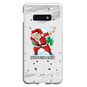 Чехол для Samsung S10E с принтом Merry Christmas Santa Dabbing. в Курске, Силикон | Область печати: задняя сторона чехла, без боковых панелей | 2022 | dabbing | happy new year | merry christmas | santa dabbing | год тигра | зима близко | нг | новогодний | новогодний тигр | новый год | новый год 2022 | рождество | символ 2022 года | снежинки