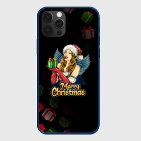 Чехол для iPhone 12 Pro Max с принтом Merry Christmas Снегурочка с подарком. в Курске, Силикон |  | Тематика изображения на принте: 2022 | happy new year | merry christmas | год тигра | зима близко | нг | новогодний | новый год | новый год 2022 | подарки | праздник | рождество | символ 2022 года | снегурочка | снежинки