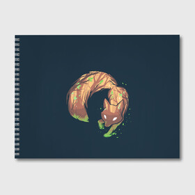 Альбом для рисования с принтом Лисолес в Курске, 100% бумага
 | матовая бумага, плотность 200 мг. | живо | животинка | животинки | животное | животные | звери | зверки | зверята | лес | лесной зверёк | лис | лиса | лисичка | лисички | лисолес | оранжевая лиса | тайга
