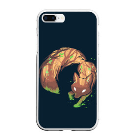 Чехол для iPhone 7Plus/8 Plus матовый с принтом Лисолес в Курске, Силикон | Область печати: задняя сторона чехла, без боковых панелей | живо | животинка | животинки | животное | животные | звери | зверки | зверята | лес | лесной зверёк | лис | лиса | лисичка | лисички | лисолес | оранжевая лиса | тайга