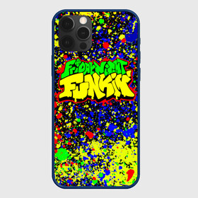 Чехол для iPhone 12 Pro Max с принтом Friday Night Funkin Logo Acid Style в Курске, Силикон |  | friday night funkin | ночь пятницы фанкин | пятничный вечер фанкин | фрайдей найт фанкин | фридей найт фанкин