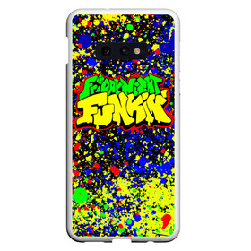 Чехол для Samsung S10E с принтом Friday Night Funkin Logo Acid Style в Курске, Силикон | Область печати: задняя сторона чехла, без боковых панелей | friday night funkin | ночь пятницы фанкин | пятничный вечер фанкин | фрайдей найт фанкин | фридей найт фанкин