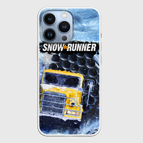 Чехол для iPhone 13 Pro с принтом SNOWRUNNER ART   СНОУРАННЕР АРТ в Курске,  |  | game | snow runner | snowrunner | winter | грузовик | дальнобойщик | зима | игра | лес | симулятор | снег | сноу раннер | сноураннер