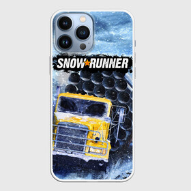 Чехол для iPhone 13 Pro Max с принтом SNOWRUNNER ART   СНОУРАННЕР АРТ в Курске,  |  | game | snow runner | snowrunner | winter | грузовик | дальнобойщик | зима | игра | лес | симулятор | снег | сноу раннер | сноураннер