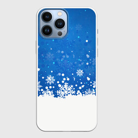 Чехол для iPhone 13 Pro Max с принтом [Снежинки]   С Новым Годом в Курске,  |  | 2022 | happy new year | merry christmas | год тигра | зима близко | нг | новогодний | новогодний тигр | новый год | новый год 2022 | рождество | символ 2022 года | снег | снежинки
