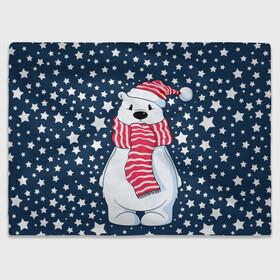 Плед 3D с принтом Мама Медведь в Курске, 100% полиэстер | закругленные углы, все края обработаны. Ткань не мнется и не растягивается | 2022 | 2022 год | family look | happy new year | santa | год тигра | дед мороз | каникулы | мороз | новогодний свитер | новый год | новый год 2022 | новый год тигра | оливье | праздник | рождество | санта клаус